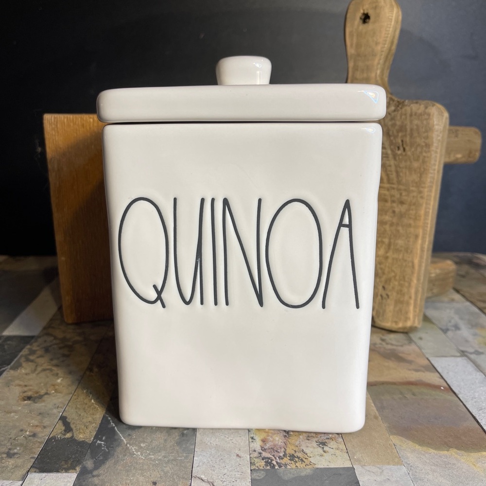 New Rae Dunn “Quinoa” canister